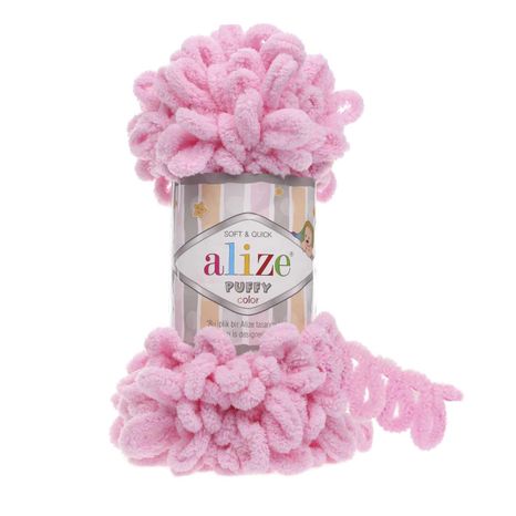 Alize Puffy 185 - ružová cukríková