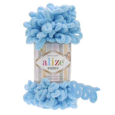Alize Puffy 287- modrá Baby