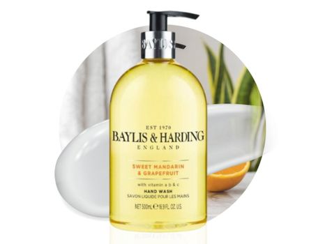 Baylis & Harding Tekuté mydlo na ruky - Mandarínka a Grapefruit, 500ml