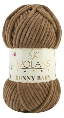 Wolans Bunny Baby - 19 hnedá orišková